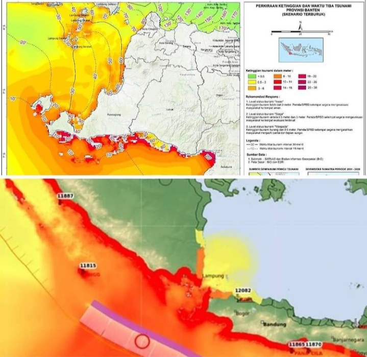 Pemodelan Tsunami Selat Sunda Dan Pentingnya Peta Bahaya Tsunami