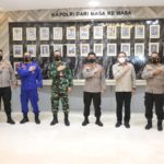 Kapolda Sulsel Terima Kunjungan Silaturahmi Danlanud Sultan Hasanuddin