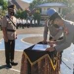 Kapolres Pangkep, Pimpin Serah Terima Jabatan Kasat Lantas