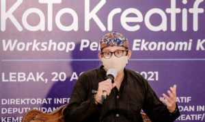 Menparekraf Dorong Pengembangan Potensi Ekraf Lebak Banten Lewat Program KaTa Kreatif
