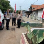 Kasat Lantas Polres Cirebon Kota, dampingi Direktur Lalu Lintas Polda Jabar melaksanakan Pengecekan kesiapan kunjungan Bapak Presiden