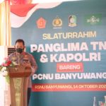 Silahturahmi dengan PCNU Banyuwangi, Kapolri Ajak Perkuat Penanganan Covid-19
