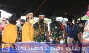 Panglima TNI Tinjau Pelaksanaan Vaksinasi Kodam Kasuari, Pastikan Program Vaksin di Papua Barat Berjalan