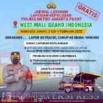 Polres Metro Jakarta Pusat Gelar Yanling