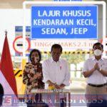 Dampingi Presiden Jokowi Resmikan Ruas Tol Binjai – Stabat, Menteri Basuki: Tol Trans Sumatera 684 km Operasional
