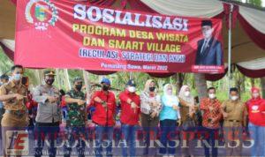 Ketua DPRD Kabupaten Tanggamus Mengadakan Sosialisasi Program Desa Wisata Dan Smart Village