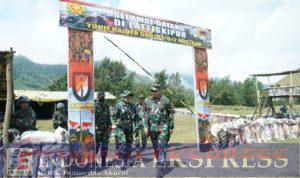 Pangdivif 2 Kostrad Kunjungi Latiskipur Yonif Raider 509/BY/9/2 Kostrad