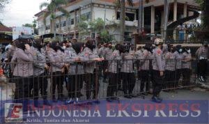 Kapolres Jember Kawal Aksi Demo Aliasni BEM se Jember Tolak Kenaikan BBM