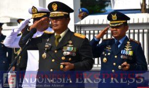 DALAM RANGKA HUT KE-77 TNI, DANDIM MERAUKE IKUTI UPACARA ZIARAH NASIONAL