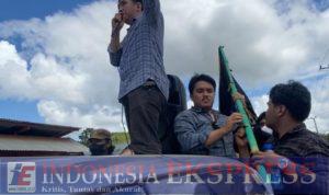 Aksi Unjuk Rasa HIMALA Konut, Tuntut Komitmen PT.KNN