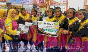 Perwosi Soppeng Raih Juara 1 di Lomba Senam Kreasi Tingkat Provinsi