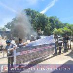 Aksi Unras,Desak Polda Sultra Usut Money Loundry Oknum Polisi Inisial KSB dan MST