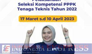 Seleksi Kompetensi PPPK Tenaga Teknis Dimulai 17 Maret 2023