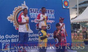 Puncak Kejuaraan Panahan, Perpani Sultra Raih Empat Medali Emas