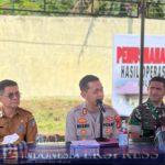 Polres Konsel Musnahkan Barang Bukti OPS Pekat Anoa 2023