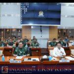 Panglima TNI Bersama Wamenhan RI Hadiri Rapat Kerja di DPR RI