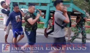 Bertahun-Tahun Berjualan di Lapak Tidak Layak,  Kodim 1416/Muna Buatkan Lapak Berjualan Ibu Wa Untimu
