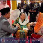 Prabowo Bertemu Istri dan Putri Gus Dur di HUT ke-77 Polri, Yenny Wahid Beri Semangat