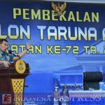 Jelang Menuju Magelang, 231 Calon Taruna AAL Angkatan ke-72 Terima Pembekalan Gubernur AAL