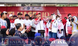 Hadiri Gerakan Sulsel Anti-Mager, Mendagri Ajak Masyarakat Terus Jaga Kesehatan