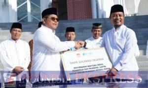 Wakili Pangdam, Aspers Kasdam XIV/Hsn Hadiri Peresmian Masjid Kubah 99 Asmaul Husna Kota Makassar