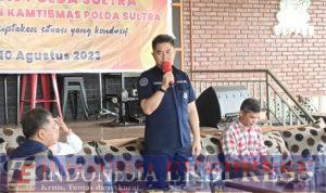 Coffee Morning Bidhumas Polda Sultra Bersama Wartawan Kamtibmas Polda Sultra