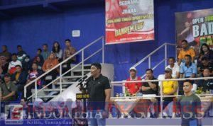 Open Turnamen Badminton Danrem Cup 2023, ini Pesan Danrem 143/HO Brigjen TNI Ayub Akbar