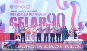 Akabri 1990 Peringati 33 Tahun Pengabdian dengan Bakti Sosial dan Bakti Kesehatan