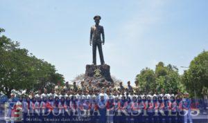 Paskibraka Kabupaten  Kuala Barito Kunjungi AAL