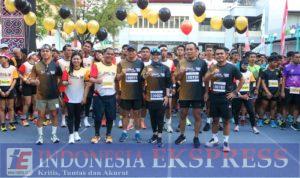 Mewakili Pangdam, Asintel Kasdam XIV/Hsn Meriahkan Sulsel Folks Run Tahun 2023 Pada Rangkaian HUT Sulsel Ke-354