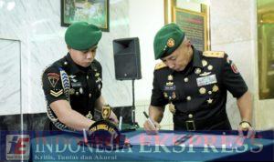 Pimpin Sertijab Dua PJU Kodam, Pangdam XIV/Hsn : Semakin Tinggi Jabatan Semakin Besar Beban Tugas