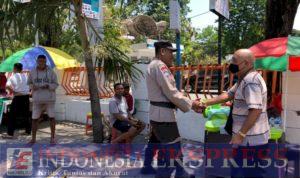Personel Subsatuan Tugas Binmas Polda NTT Giat Lakukan Imbauan Kamtibmas