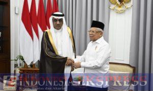 Terima Kunjungan Dubes Arab Saudi untuk Indonesia, Wapres Minta Perkuat Hubungan Bilateral Kedua Negara