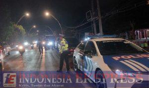 Puluhan Personel OMB Giatkan Patroli Cipkon Malam dan Imbau Kamtibmas di Kota Kupang