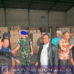 Bersama Forkopimda Sulsel, Danpomdam XIV/Hsn Mewakili Pangdam Pantau Distributor Bahan Pokok