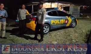 Antisipasi Gangguan Kamtibmas, Kapolsek Majauleng Polres Wajo Pimpin Patroli Malam