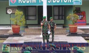 Gelar Apel Kesiapsiagaan, Dandim 1413/Buton Tekankan Netralitas TNI Pada Pemilu 2024