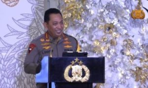 Hadiri Perayaan Natal, Kapolri Ingatkan Pentingnya Momentum Pemilu 2024