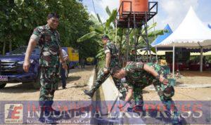 Danrem 143/HO Tinjau Titik Air dan Ikuti Vicon Launcing Peresmian 1.898 Titik Air Gerakan TNI AD Manunggal Air dan Bakti Sosial