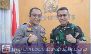 Kapolres TTS dan Dandim 1621/TTS Pastikan Sinergitas TNI-Polri di TTS Tetap Aman dan Kondusif