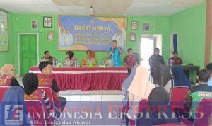 Rapat Kerja Pemdes Lebo Jaya, Ini yang di Bahas bersama Mahasiswa UHO, Tripika