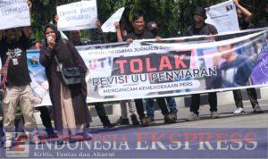 Forum Bersama Jurnalis Sulawesi Tenggara Tolak Pasal Kontroversi RUU Penyiaran