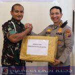 Coffee Morning Bidpropam Polda Sultra Bersama Den POM TNI