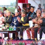 Presiden Jokowi dan Para Menteri Tampilkan Kebinekaan Budaya dalam Perayaan Hari Lahir Pancasila