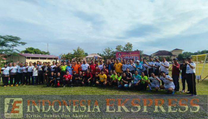 Kapolda Sultra Brigjen Pol Dwi Irianto Buka Liga Media Mini Soccer dalam Rangka HUT Bhayangkara ke-78