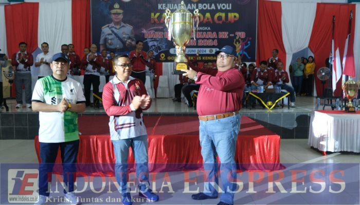 Pembukaan Kejuaraan Bola Voli “Kapolda Cup 2024” Resmi Dibuka di Kendari, Siap Lahirkan Bibit Unggul Berprestasi