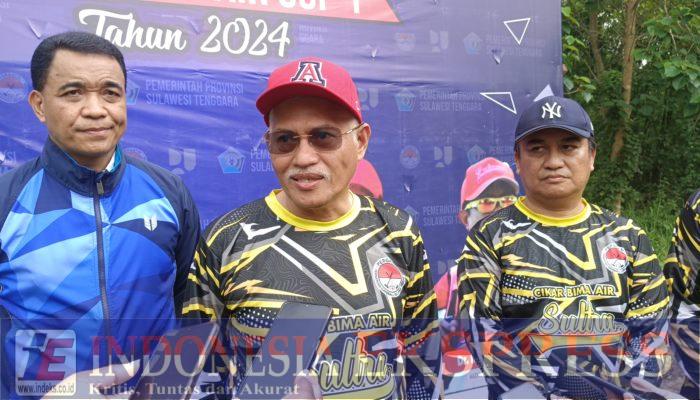 Sekda Sultra Secara Resmi Membuka Turnamen Gateball Cikar Bima Air Cup I Tahun 2024