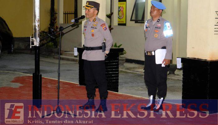Personel Operasi Cipkon Gelar Patroli Skala Besar untuk Menjaga Keamanan Kota Kendari