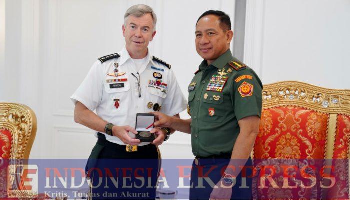 Panglima TNI Terima Kunjungan Dankoopsus Militer AS