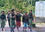 5 Paket Ganja siap edar di Perbatasan Indonesia – Papua Nugini, Berhasil digagalkan Personel Satgas Yonif 122/TS